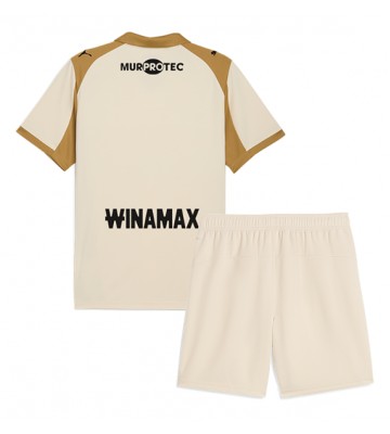 RC Lens Tredjetrøje Børn 2025-26 Kortærmet (+ Korte bukser)